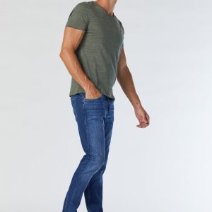 JAKE SLIM LEG JEANS IN INDIGO BRUSHED WILLIAMSBURG