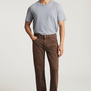 ZACH STRAIGHT LEG IN MOCHA TWILL