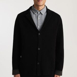 POCKET CARDIGAN IN BLACK
