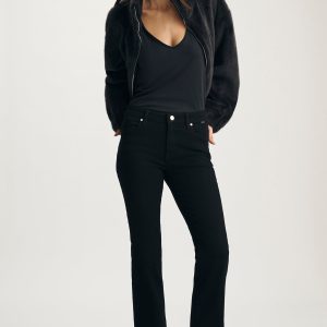 SYDNEY FLARE IN DOUBLE BLACK GOLD PREMIUM