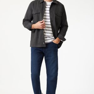 ZACH STRAIGHT LEG IN INK BRUSHED WILLIAMSBURG